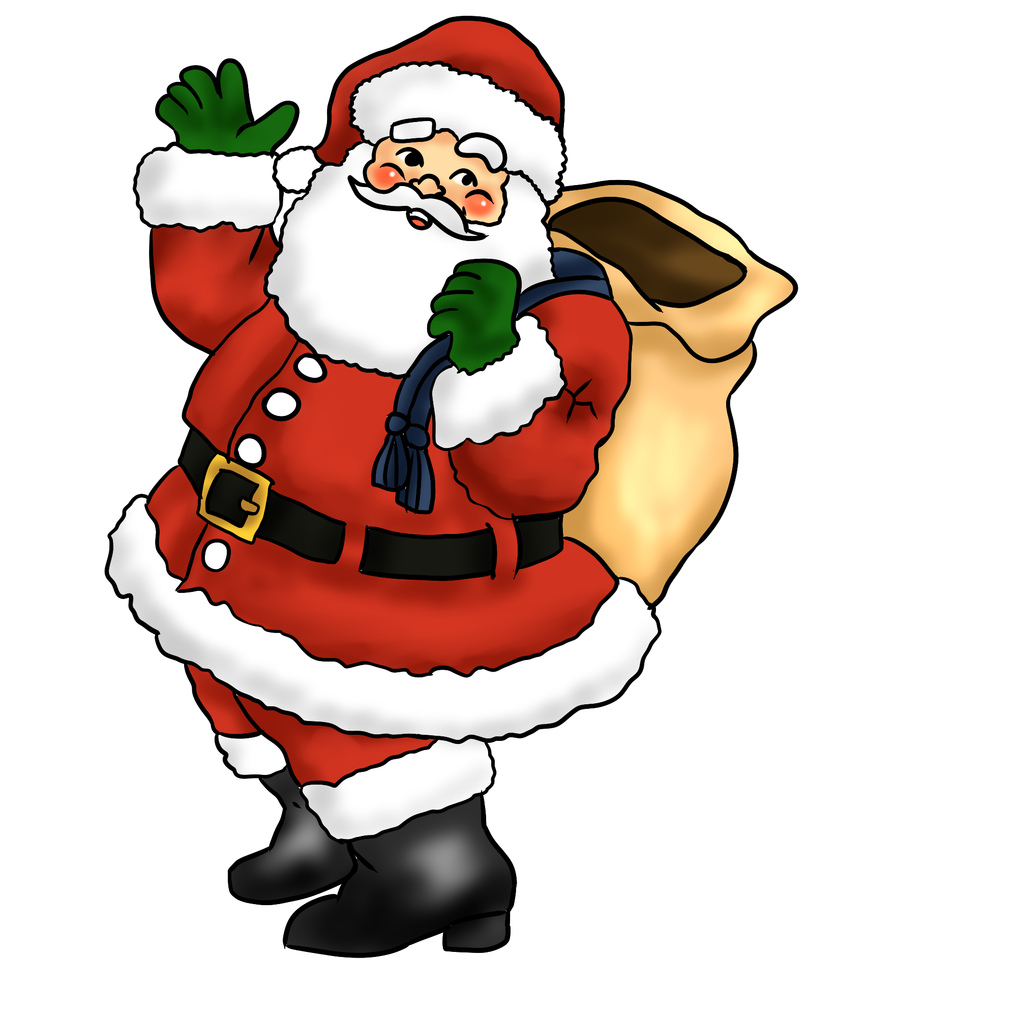 2000x2000 Free To Use Amp Public Domain Santa Claus Clip Art Page 4