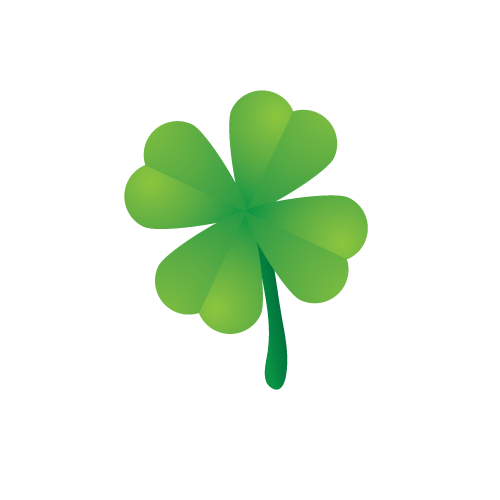 500x500 Four Leaf Clover By Gniyuhs