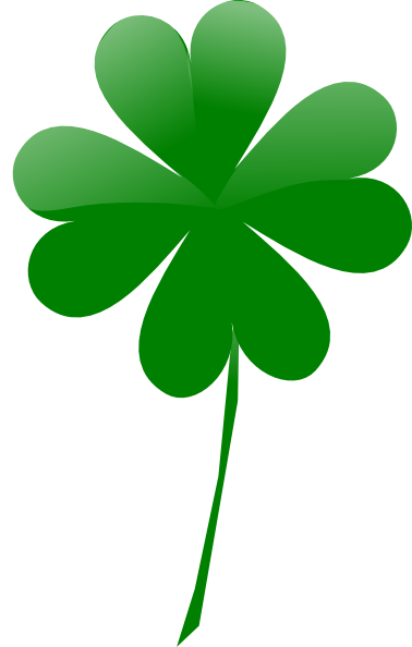 378x594 4 Leaf Clover Clipart