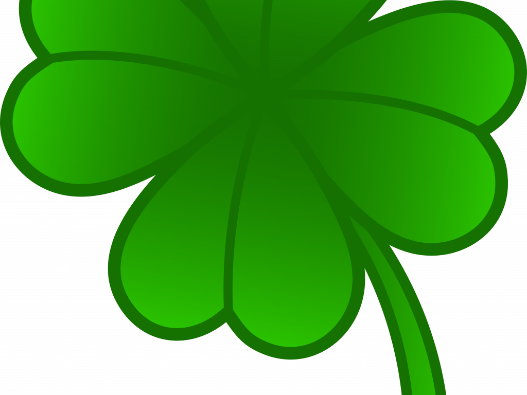1024x768 Clever Design Ideas Four Leaf Clover Clip Art Green Free