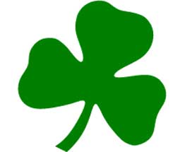 262x215 Three Leaf Clover Clip Art