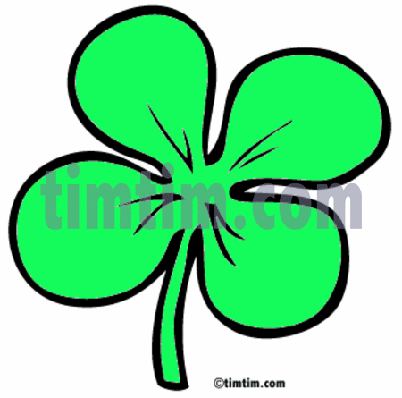 450x445 Free Drawing Of 4 Leaf Clover From The Category Climate Amp Nature