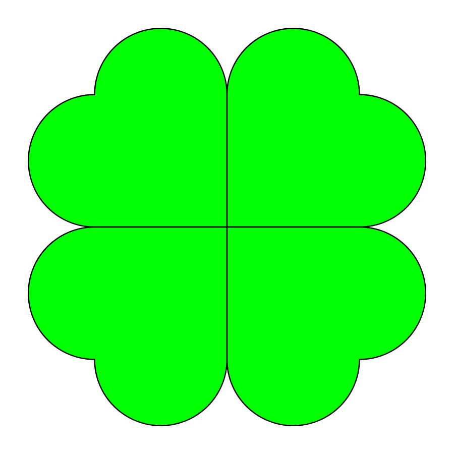 900x900 Four Leaf Clover Png 900px Large Size