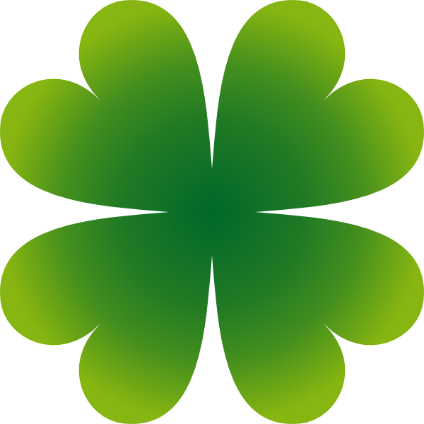 600x600 Pierig Four Leaf Clover Clip Art