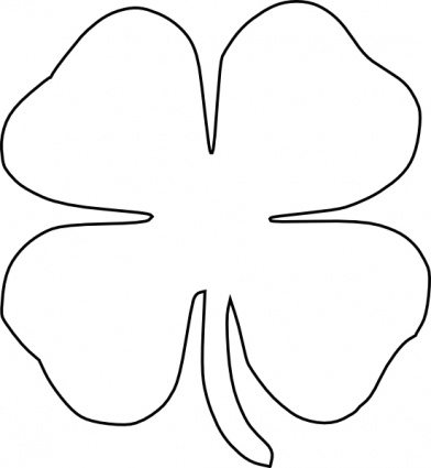 392x425 Clover Pattern Stuff For The Classroom Leaf Clover