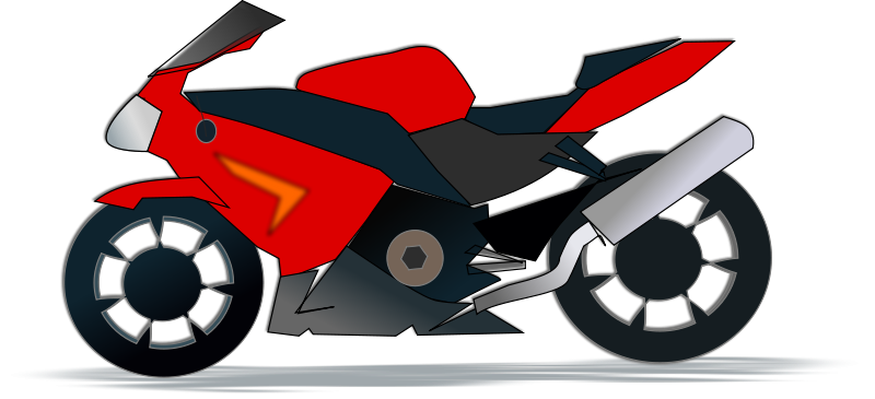 800x365 Biker Clipart Motor