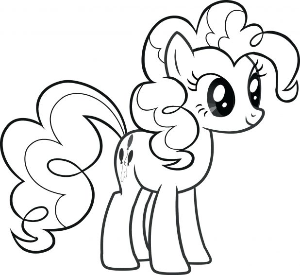 618x566 My Little Pony Coloring Pages Free Printable For Kids Printables