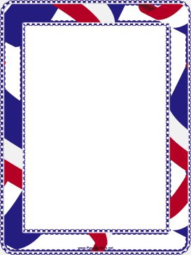 4th Of July Border
