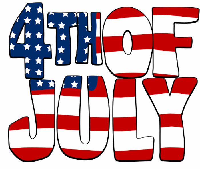 700x593 July 4 Cliparts Borders