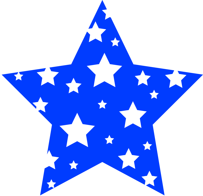 830x803 Star Border Clipart