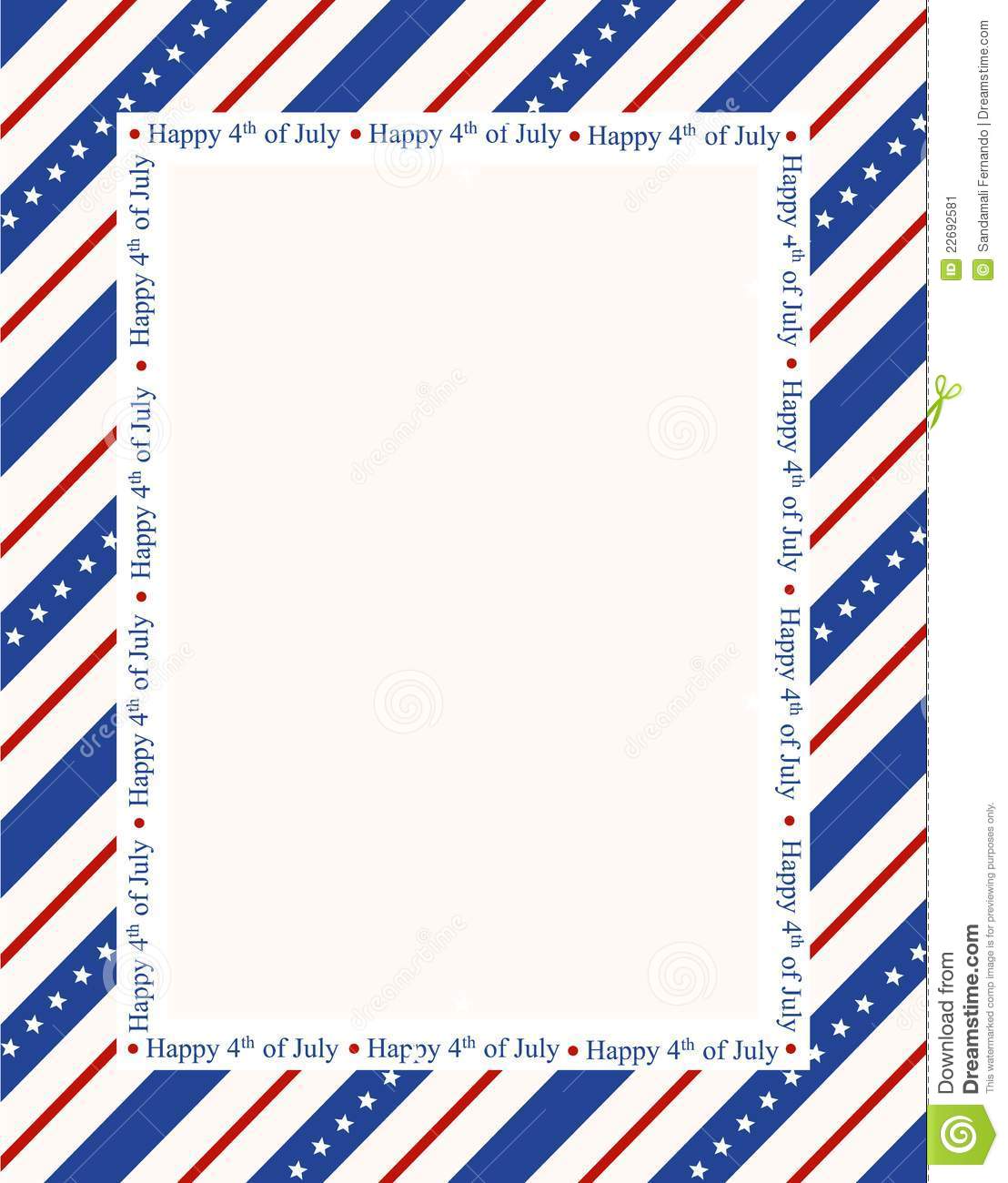 4th Of July Borders Clipart | Free download on ClipArtMag