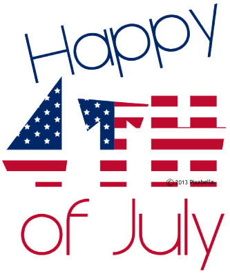 333x400 4th Of July Clipart Png
