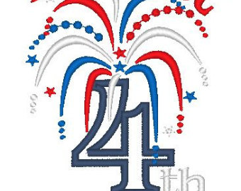 340x270 4th Of July Fireworks Clipart