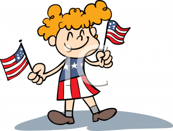 350x265 Royalty Free 4th Of July Clip Art, Patriotic Clipart