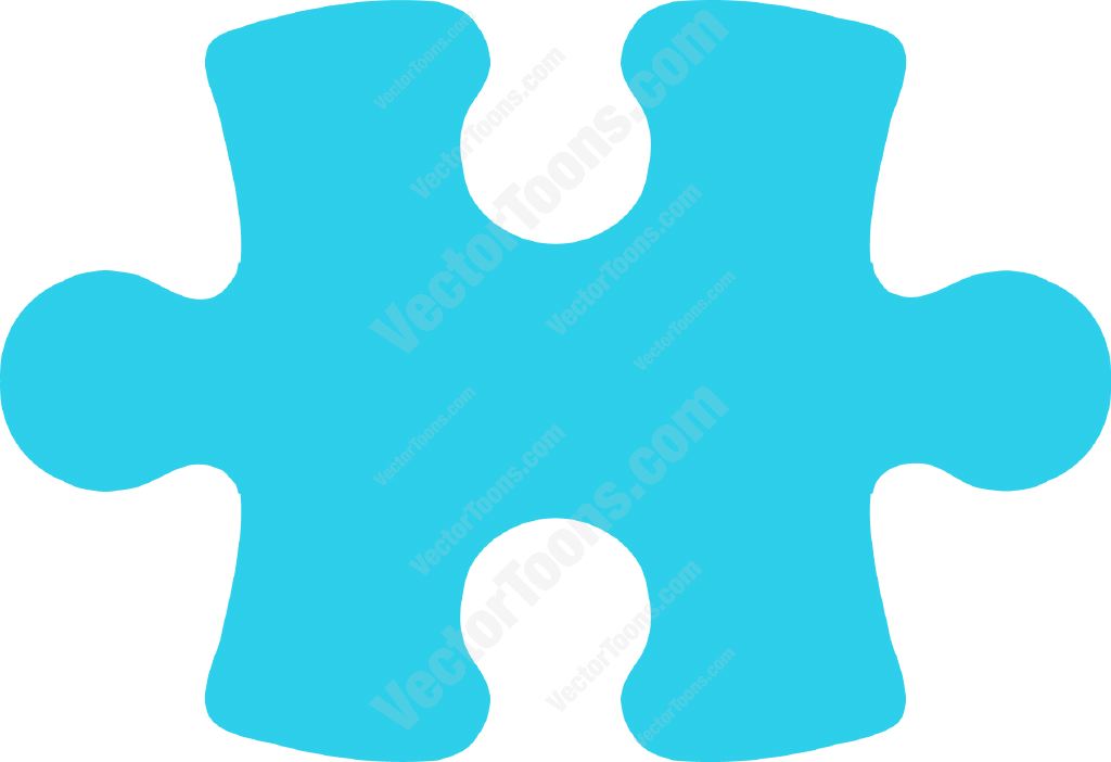 1024x702 Puzzle Clipart Outline