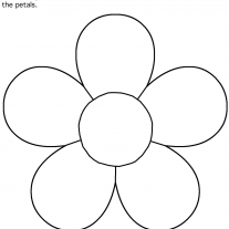 5 Petal Flower Clipart | Free download on ClipArtMag