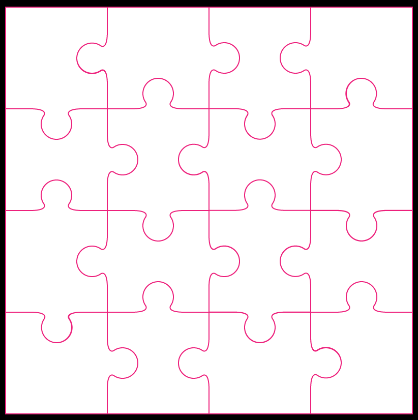 5 Pieces Puzzle