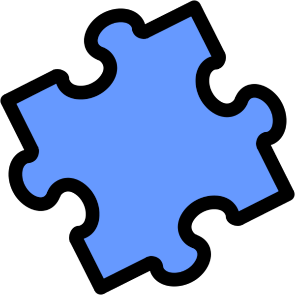 600x600 Jigsaw Puzzle Pieces Clipart