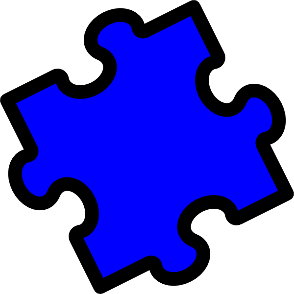 600x600 Puzzle Pieces Clipart