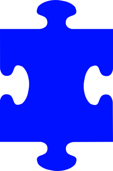 371x562 Clipart 5 Puzzle Pieces