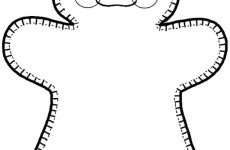 230x150 Five Senses Coloring Pages