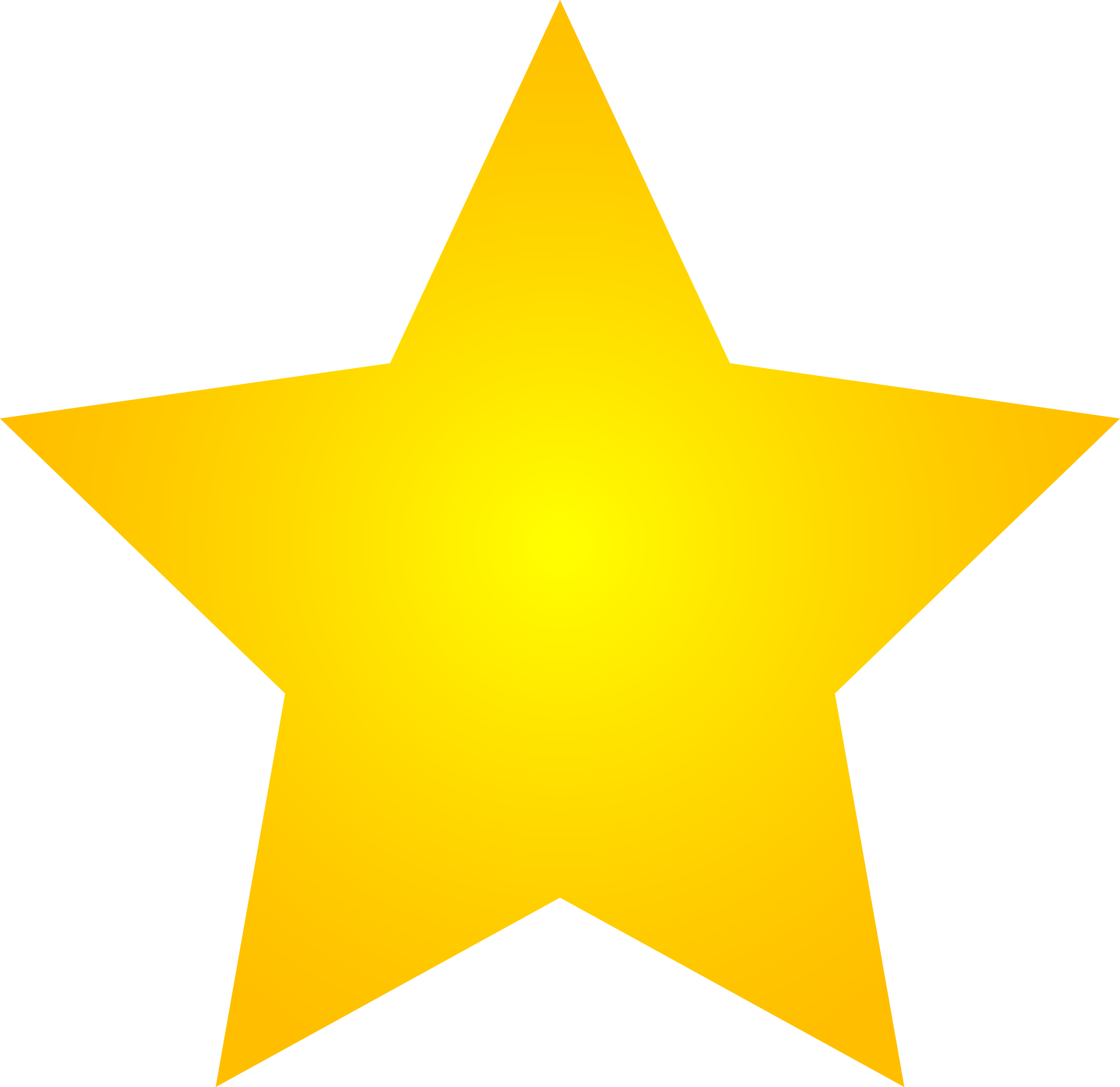 7628x7405 Golden Clipart All Star