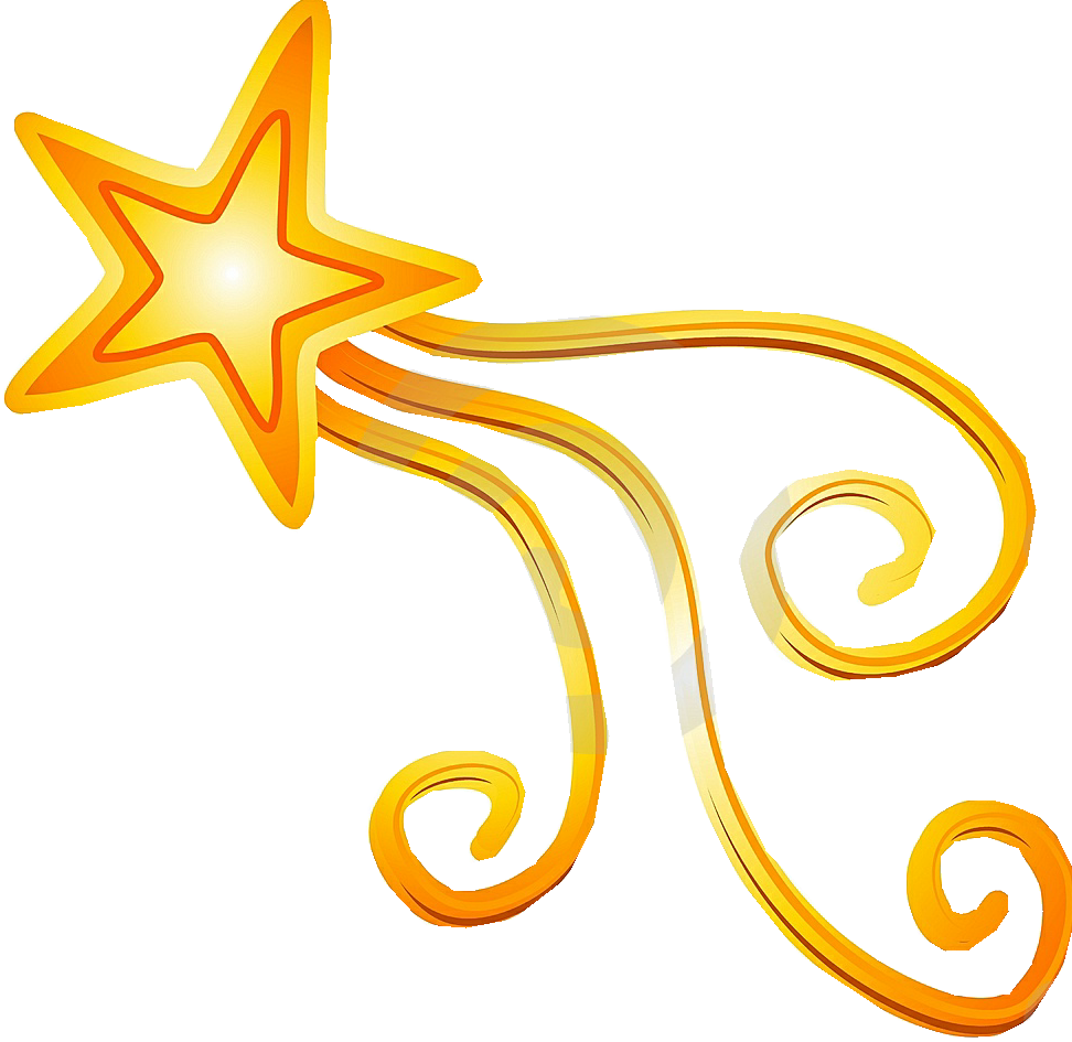 972x945 Shooting Star Clipart