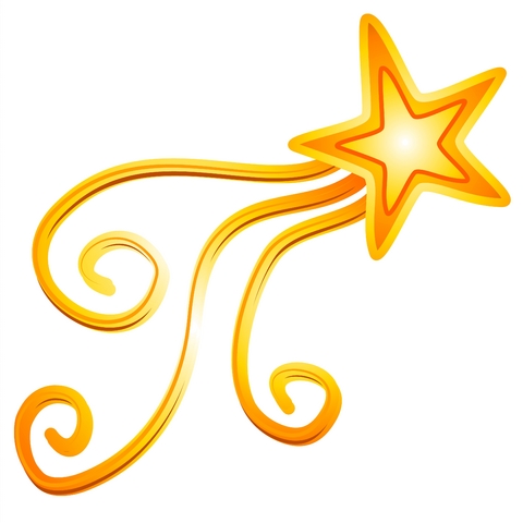 480x480 Shooting Star Clipart Star Award