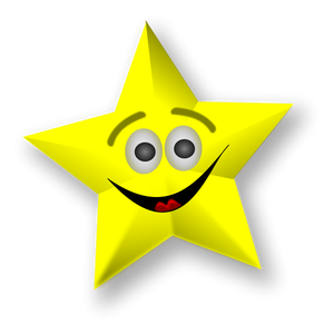 300x300 954 5 Star Clipart Public Domain Vectors