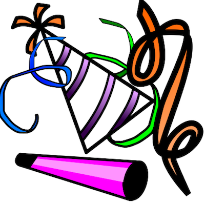 400x396 Free Clip Art 50th Birthday