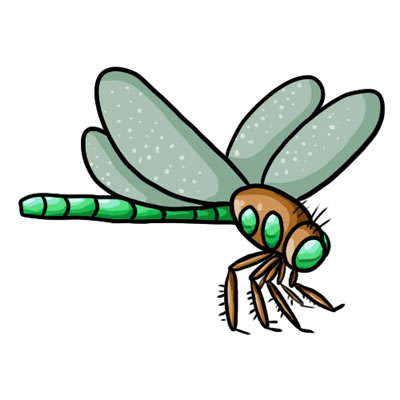 400x400 50 Free Dragonfly Clip Art 24