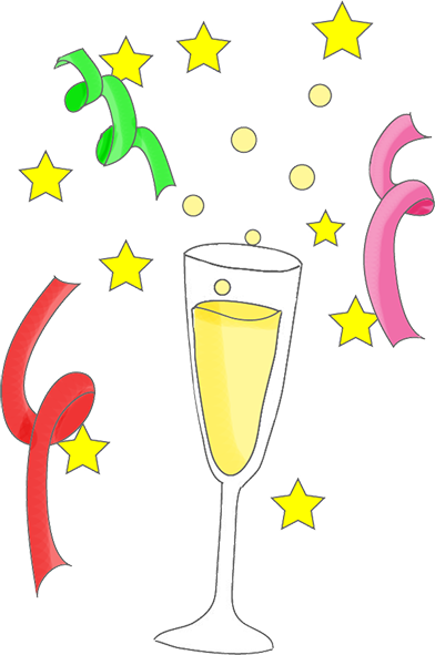 392x591 New Years Clipart