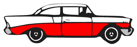 470x162 Car Clipart 50'S