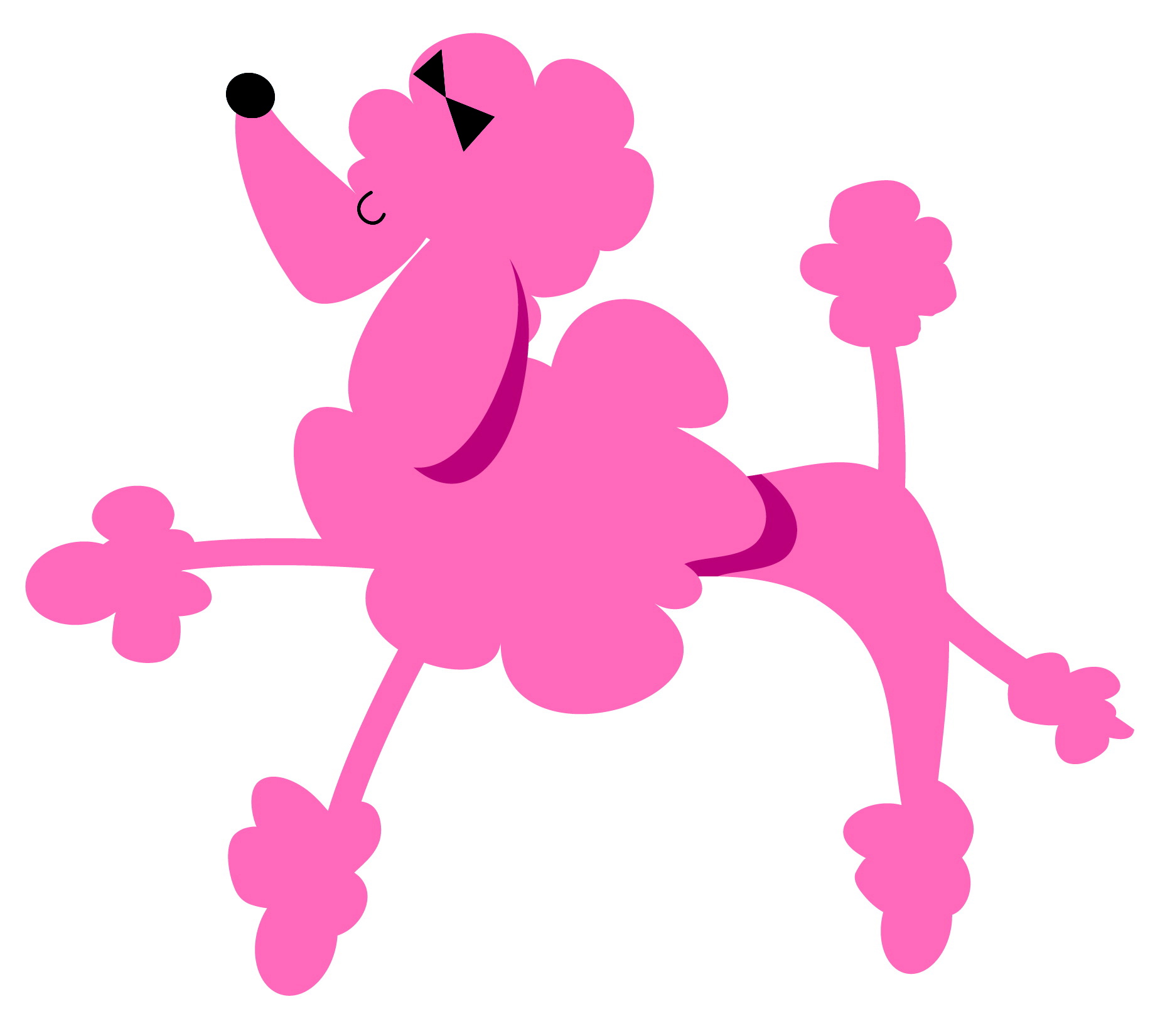 1856x1650 Poodle Clipart 50'S