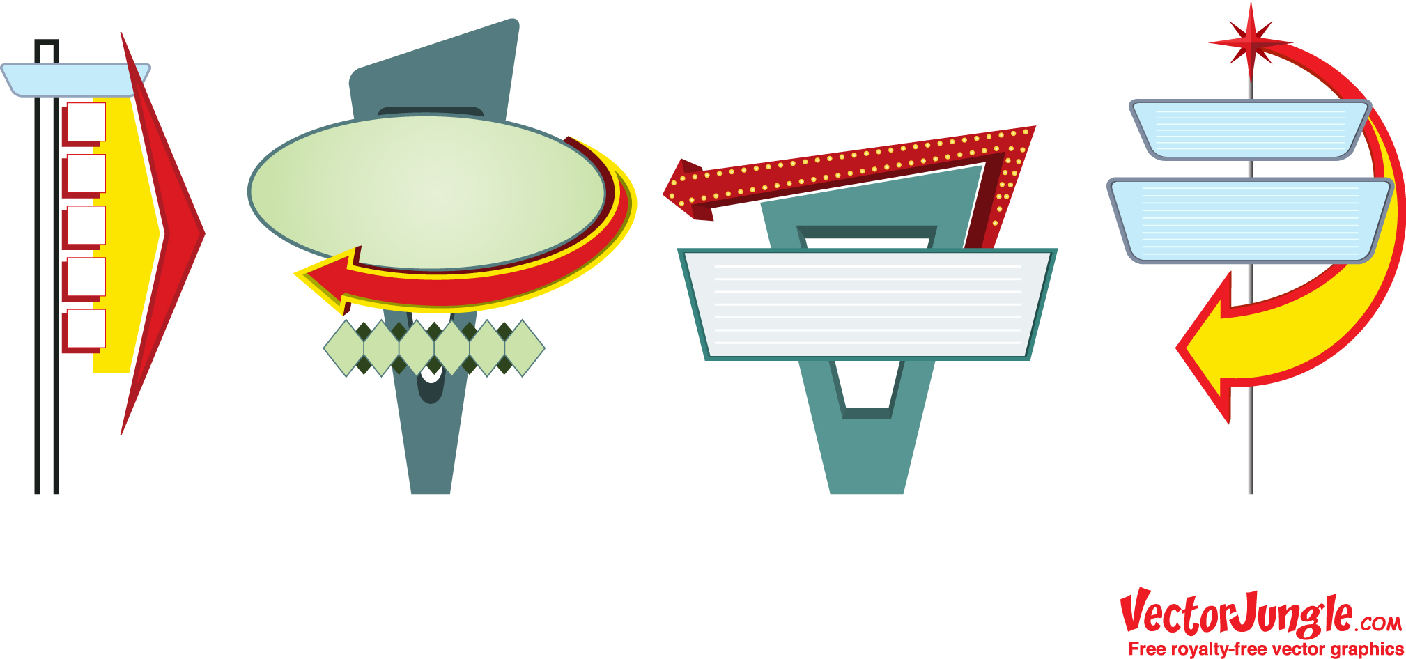 2018x946 Style Clipart 50'S