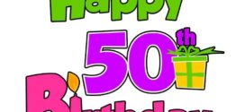 272x125 Happy 50th Birthday Wishes Free Download Clip Art Free Clip
