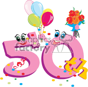 299x296 50th Anniversary Hearts Clipart