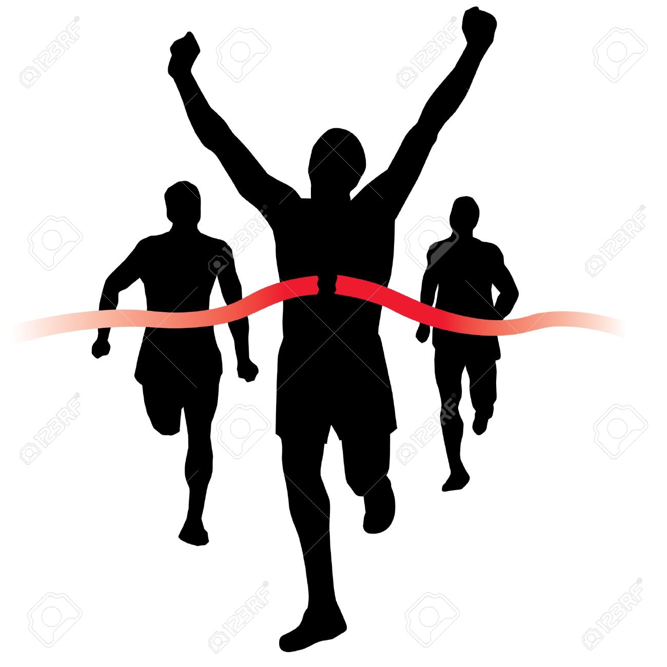 1300x1300 Runners Clipart