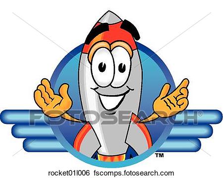 450x359 Clip Art Of Rocket Logo 6 Rocket01l006
