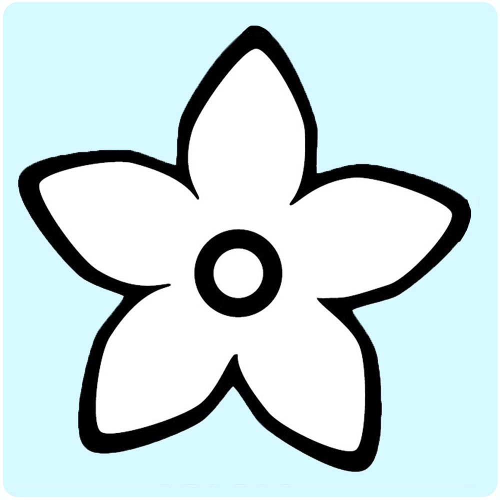 1000x1000 Petal Clipart Craft