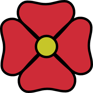 300x300 Red Flower Free Flower Clip Art Graphics Of Flowers For Layouts