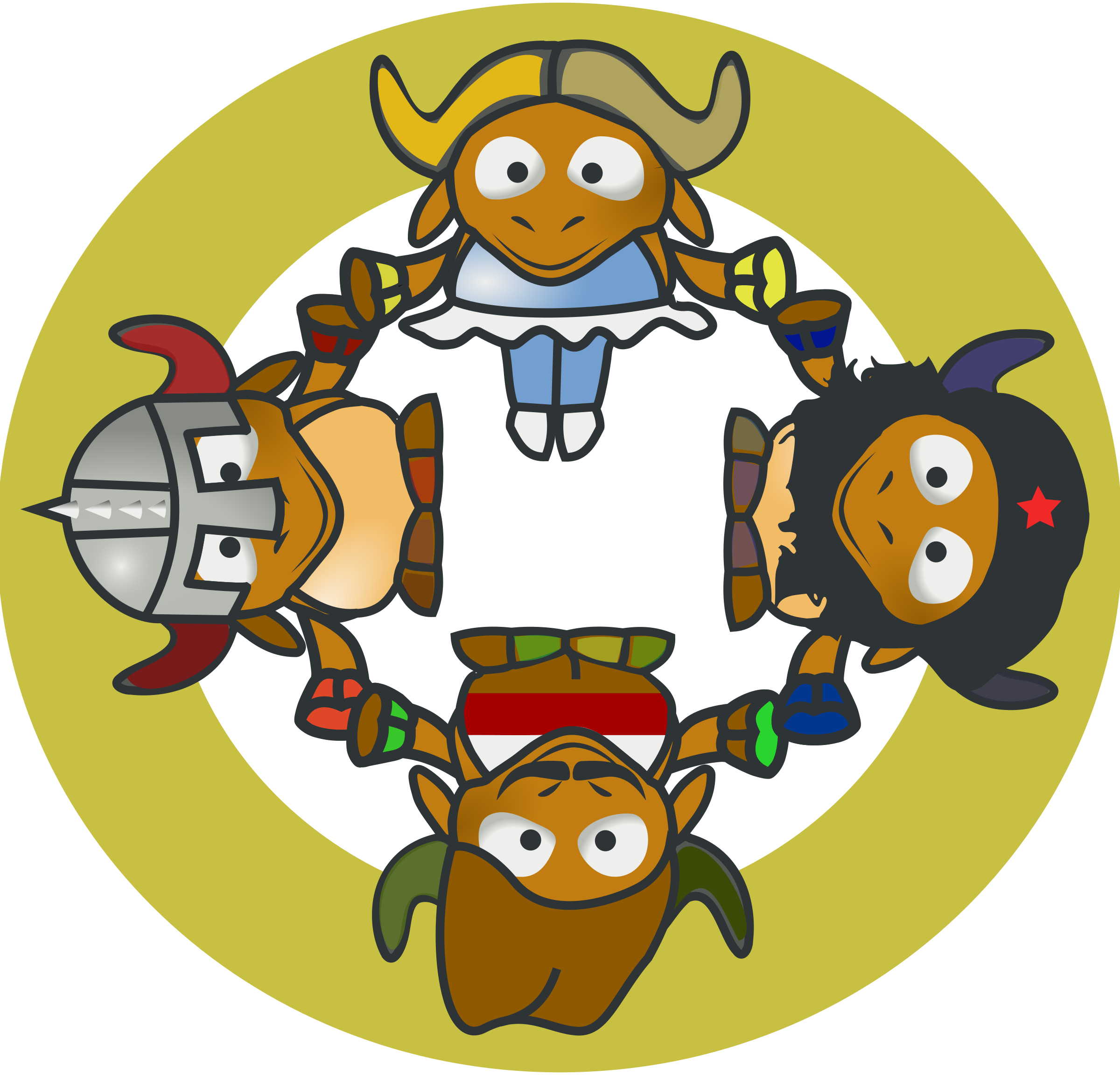 2400x2303 Top 77 Gnu Clip Art