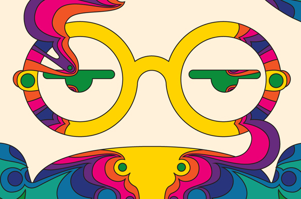 600x397 Physcedelic Clipart 60'S