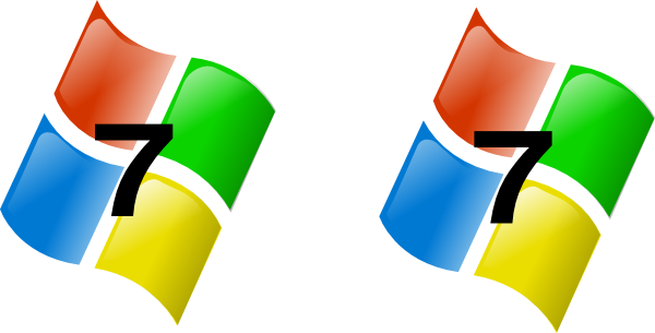 600x305 Windows 7 Clip Art