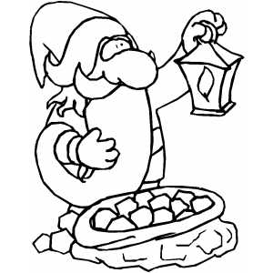 300x300 Dwarf Clipart Coloring