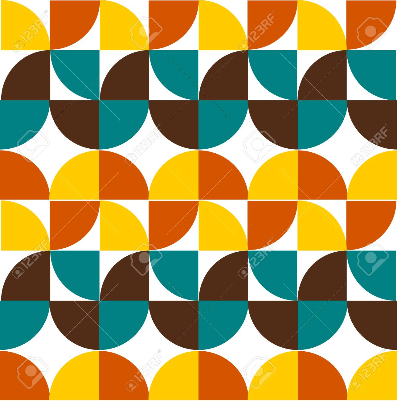 1288x1300 Fashion Pattern Vector From The 70s Royalty Free Cliparts, Vectors