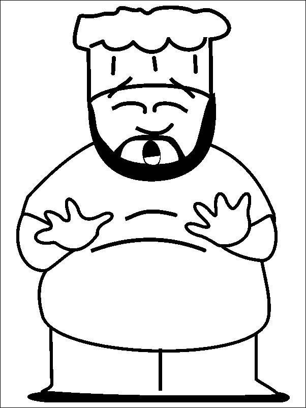 602x802 South Park Coloring Pages For Kids Chef Coloring Pages