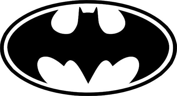 600x326 Batman Logo Clipart