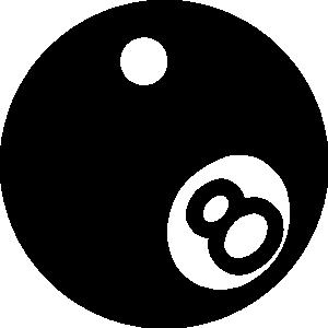300x300 Billiard Ball Clipart Black And White