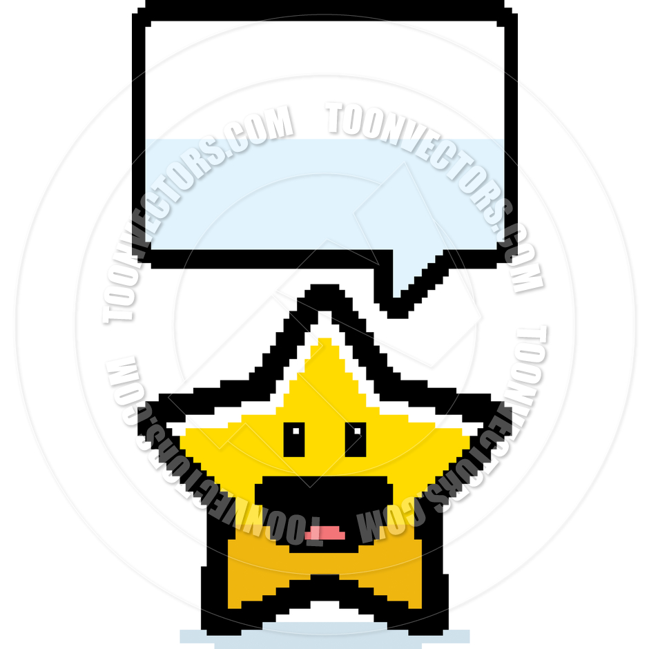 940x940 8 Bit Cartoon Star By Cory Thoman Toon Vectors Eps